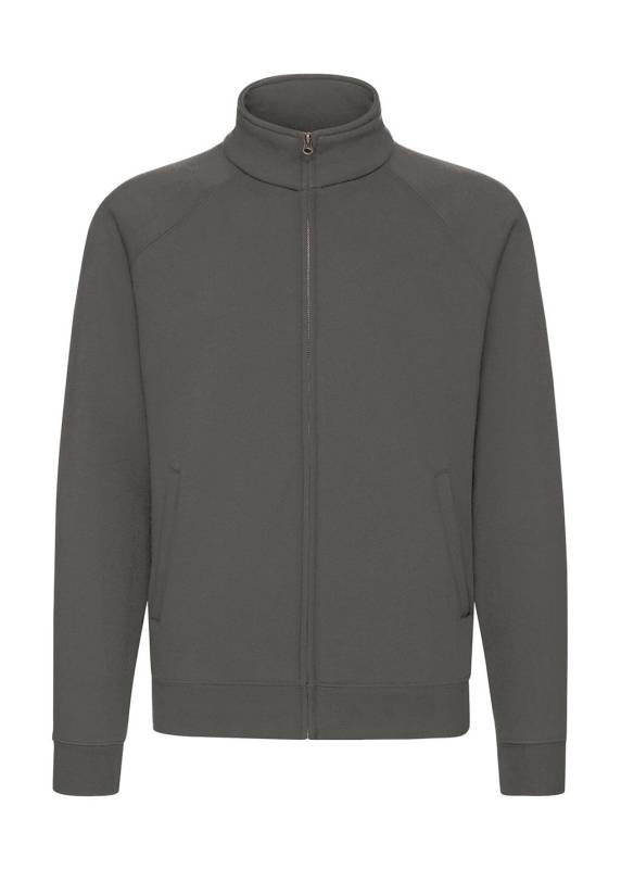 Premium-Sweatjacke, Hellgrau – Fruit of the Loom (1)