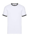 Ringer T, weiß/schwarz