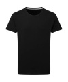 Signature Tagless Tee Herren, Tiefschwarz