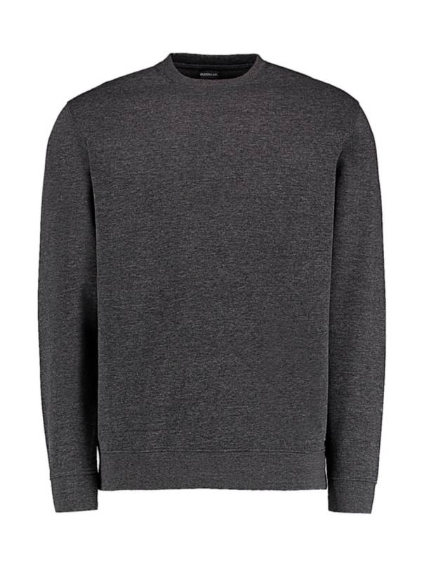 Sweatshirt mit normaler Passform, Superwash® 60º, Dunkelgrau meliert – Kustom Kit (1)