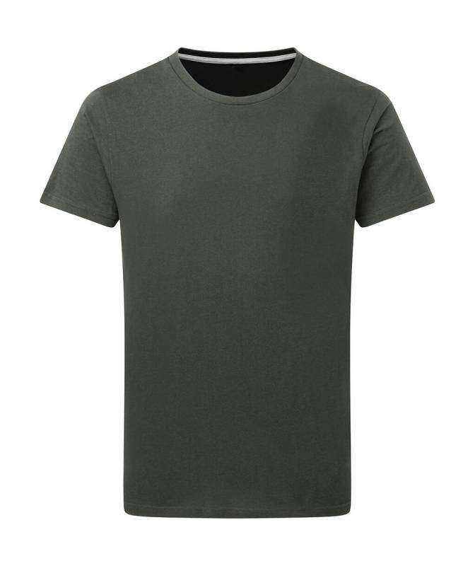 Signature Tagless Tee Herren, anthrazitgrau – SG Signature (1)