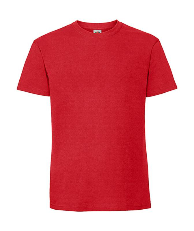 Legendäres 195 Ringspun Premium T, rot – Fruit of the Loom (1)
