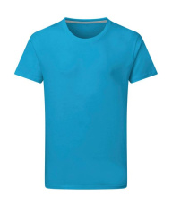 Signature Tagless Tee Herren, Türkis
