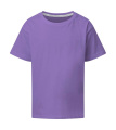 Signature Tagless Tee Kids, Aster Purple