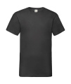 Valueweight V-Neck-T-Shirt, schwarz