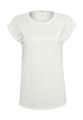 Damen-T-Shirt mit verlängerten Schultern, Bereit zum Färben