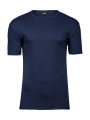 Herren Interlock-T-Shirt, marineblau, Marine