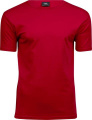 Herren Interlock-T-Shirt, rot