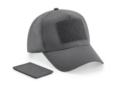 Abnehmbare Patch-5-Panel-Kappe, Graphitgrau