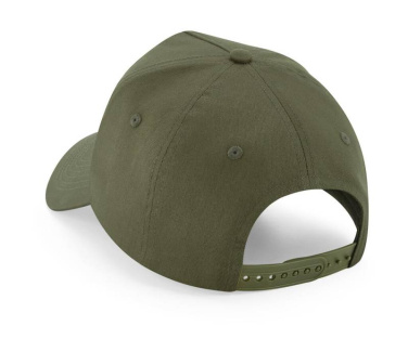 Abnehmbare Patch-5-Panel-Kappe, militärgrün – Beechfield (3)