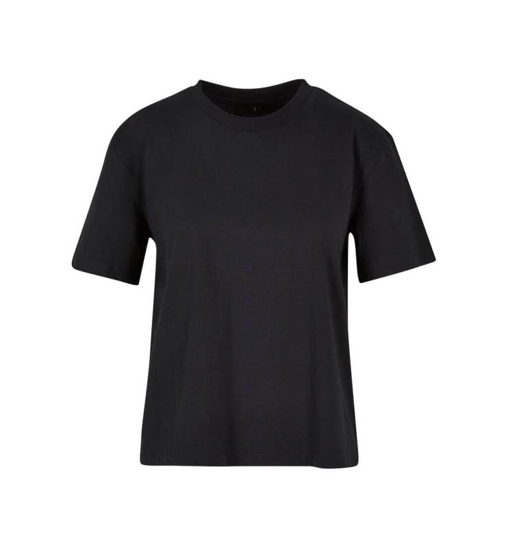 Damen-Alltags-T-Shirt, schwarz – Build Your Brand (1)