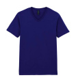 Softstyle T-Shirt für Erwachsene mit V-Ausschnitt, marineblau, Marine