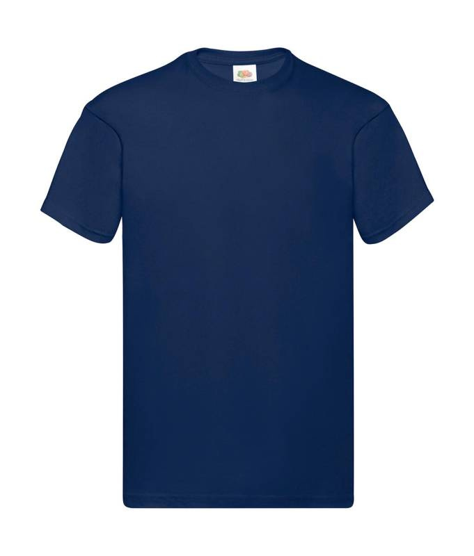 Original T, marineblau – Fruit of the Loom (1)