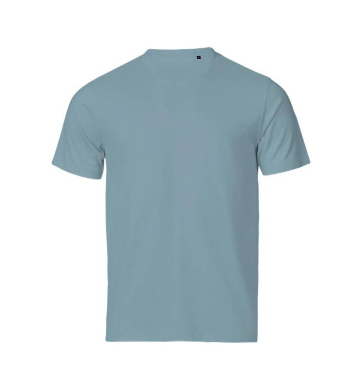 UNLABELED Luxus-T-Shirt, Nebelblau – Tee Jays (1)