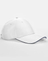 Team Sports-Tech Cap, weiß/französisches Marineblau, Weiß/Französisch-Marineblau