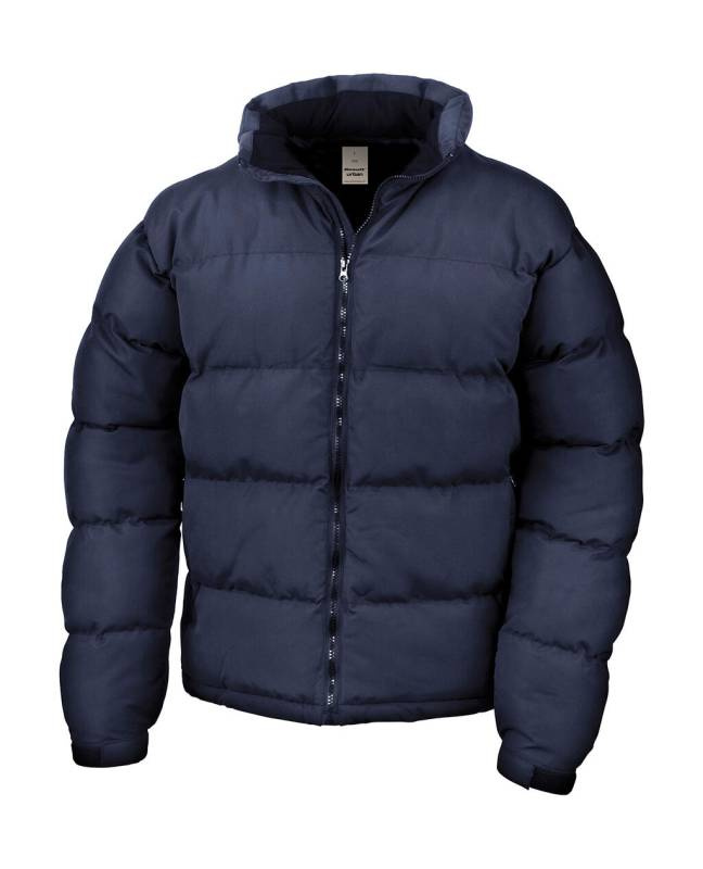 Holkam Daunenjacke, marineblau – Result Recycled (1)