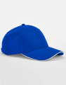 Team Sports-Tech Cap, leuchtendes Königsblau/weiß, Strahlendes Königsblau/Weiß