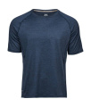 COOLdry T-Shirt, marineblau meliert, Marineblau Melange
