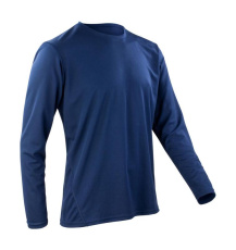 Performance-T-Shirt LS, marineblau