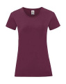 Damen Iconic 150 T, bordeauxrot, Burgund