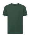 Herren-T-Shirt aus reiner Bio-Baumwolle, flaschengrün