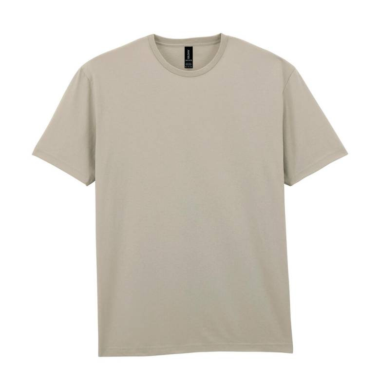 Leichtes Baumwoll-T-Shirt für Erwachsene, sandfarben – Gildan (1)