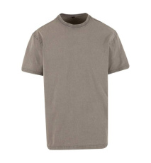 Acid-Washed Heavy Oversize T-Shirt, Asphalt