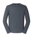 Authentisches klassisches Langarmshirt, Konvoi Grau