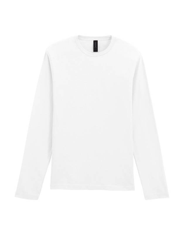 Softstyle Langarm-T-Shirt für Erwachsene, weiß – Gildan (1)