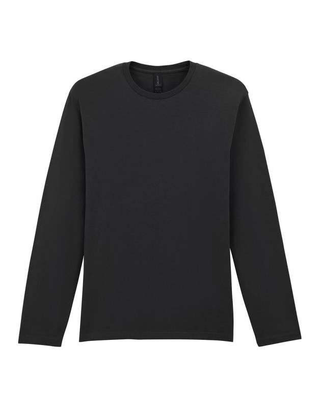 Softstyle Langarm-T-Shirt für Erwachsene, schwarz – Gildan (1)