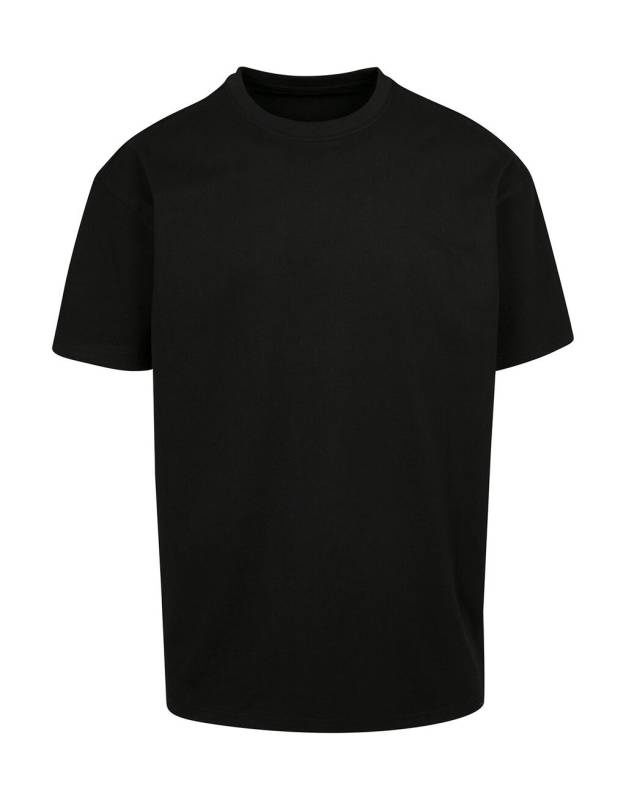 Schweres Oversize-T-Shirt, schwarz – Build Your Brand (1)