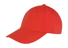 Memphis 6-Panel Low Profile Cap, rot