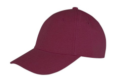 Memphis 6-Panel Low Profile Cap, bordeauxrot