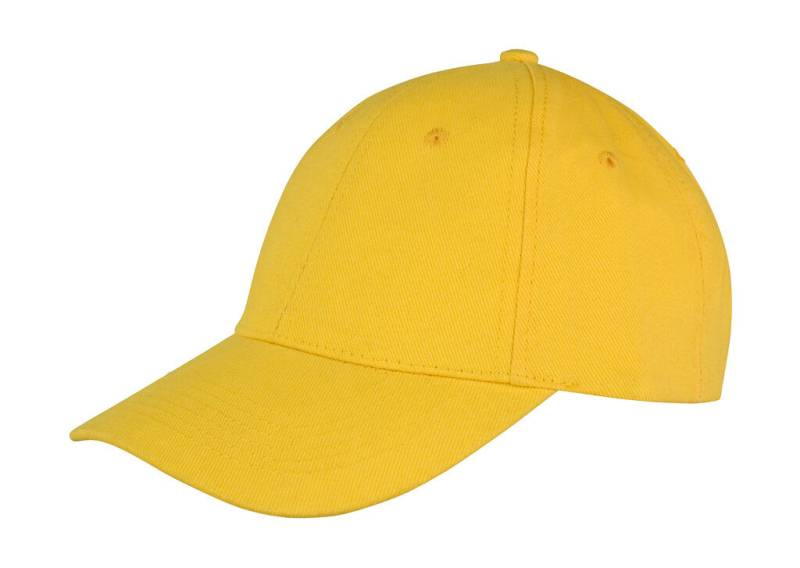 Memphis 6-Panel Low Profile Cap, gelb – Result Headwear (1)