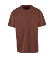 Schweres Oversize-T-Shirt, Schokoladenbraun