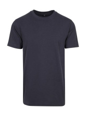 T-Shirt mit Rundhalsausschnitt, marineblau