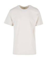 T-Shirt mit Rundhalsausschnitt, sandfarben