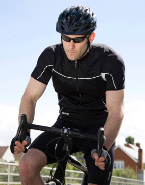 Gepolsterte Radlerhose, schwarz – Spiro (4)
