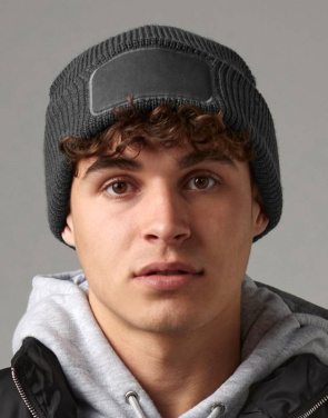 Thinsulate™ Druckermütze, schwarz – Beechfield (2)