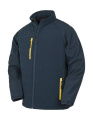 Compass Gepolsterte Softshell, marineblau/gelb