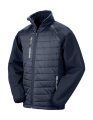 Compass Gepolsterte Softshell, marineblau/grau