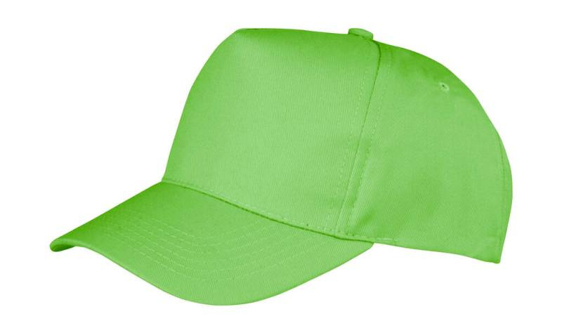 Boston 5-Panel Printers Cap, Kalk – Result Headwear (1)