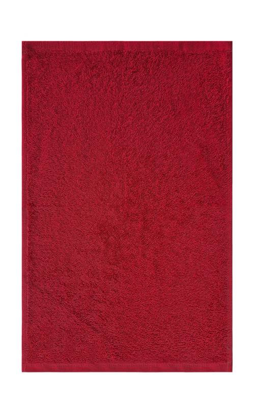 Volga Gästehandtuch KLASSISCH, rot – SG Accessories - TOWELS (1)