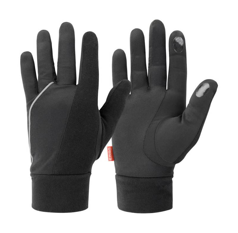 Elite-Laufhandschuhe, schwarz – Spiro (1)