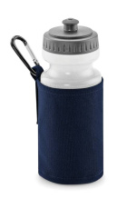 Wasserflasche und Halter, französisches Marineblau