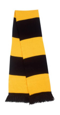 Teamschal, schwarz/goldfarben