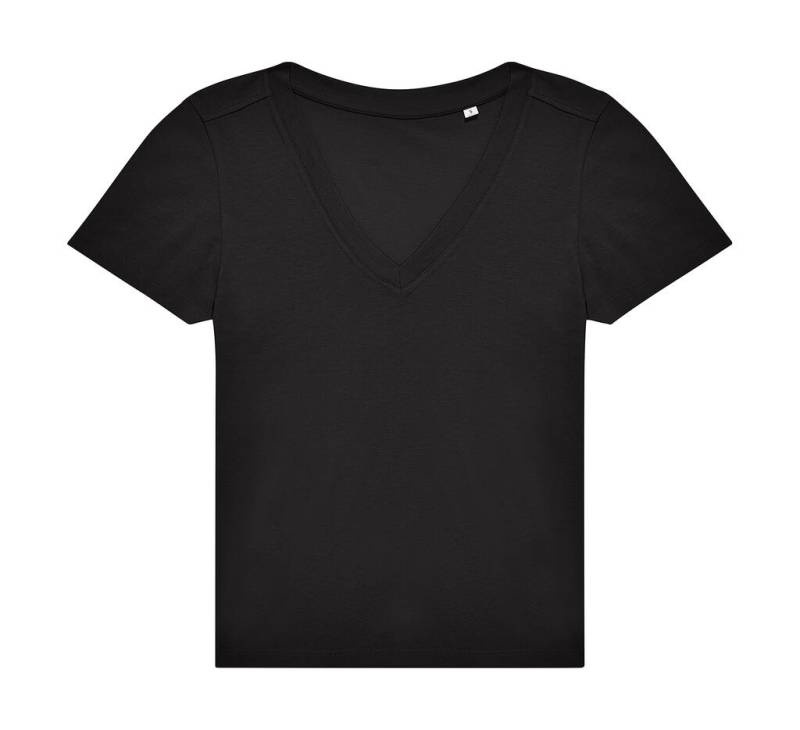 #E150 V T-Shirt /Damen, schwarz – B&C (1)