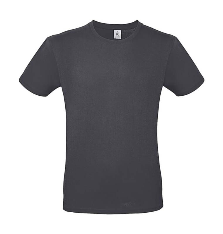 #E150 T-Shirt, dunkelgrau – B&C (1)