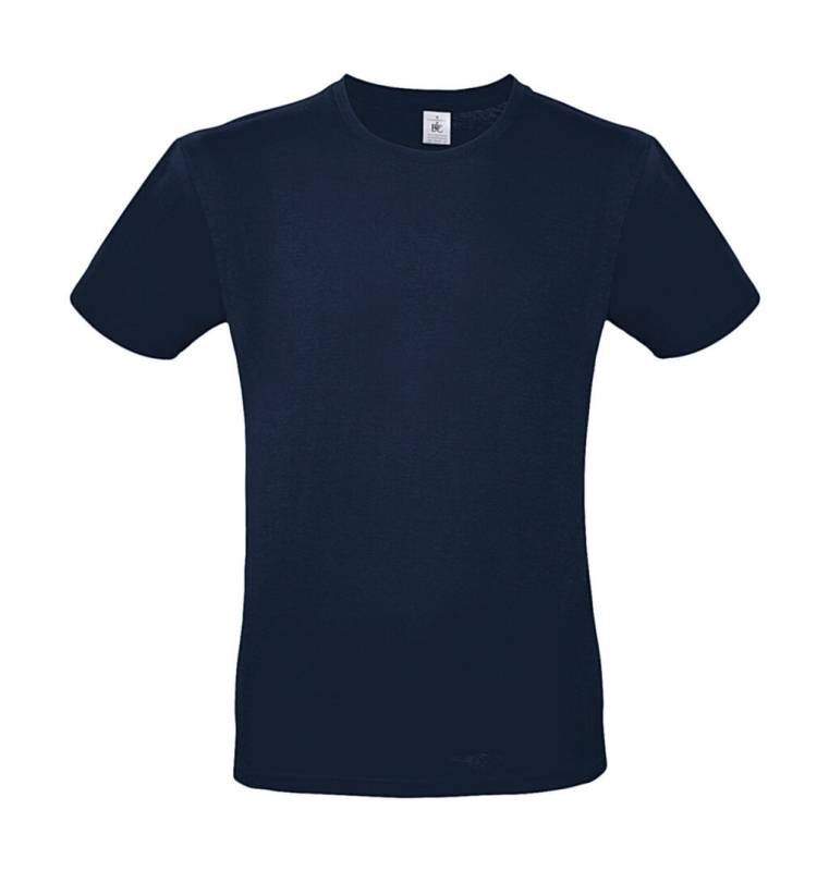 #E150 T-Shirt, marineblau – B&C (1)