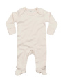Baby-Schlafanzug mit Kratzfäustlingen, Bio Natürlich